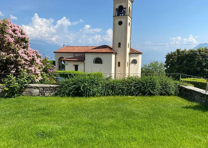 Rubino Con Giardino E Jacuzzi Vista Stresa