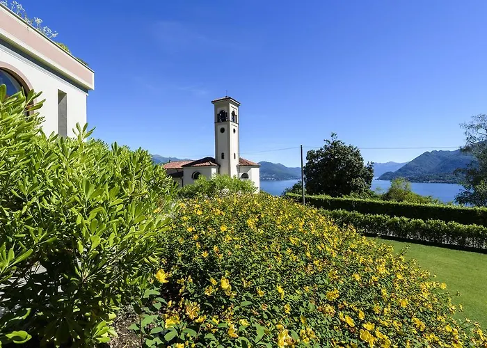 Rubino Con Giardino E Jacuzzi Vista Stresa